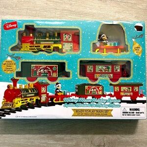 Disney Mickey Mouse Holiday Christmas Express Train 12 Piece Set
